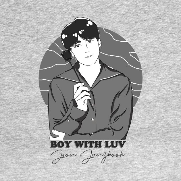 Boy With Luv - Jeon Jungkook by Koala_Shop